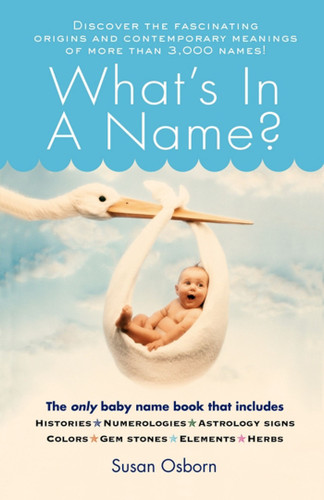What's in a Name? book cover by Susan Osborn