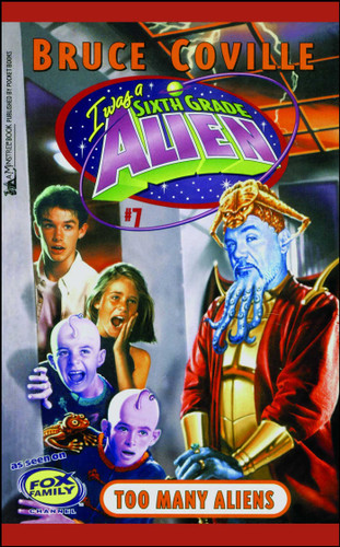 Too Many Aliens (I Was A Sixth Grade Alien) book cover by Bruce Coville