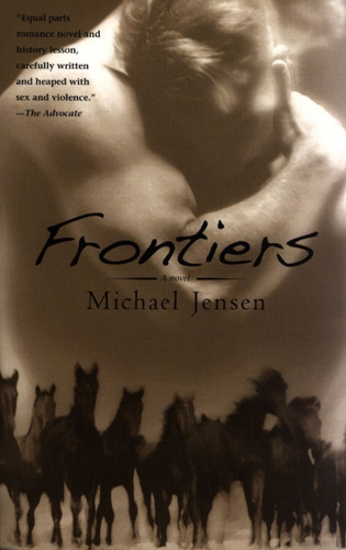 Frontiers book cover by Michael Jensen