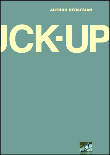 The Fuck Up book cover by Arthur Nersesian