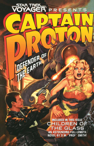 Star Trek: Voyager: Captain Proton: Defender of the Earth (Star Trek: Voyager) book cover by Dean Wesley Smith