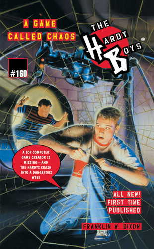 A Game Called Chaos (Hardy Boys) book cover by Franklin W. Dixon