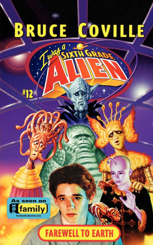 Farewell to Earth (I Was A Sixth Grade Alien) book cover by Bruce Coville