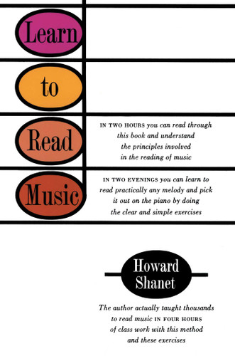 Learn to Read Music book cover by Howard Shanet