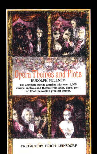 Opera Theme Plot book cover by Rudolph Fellner