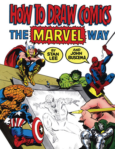 How To Draw Comics The Marvel Way book cover by Stan Lee, John Buscema