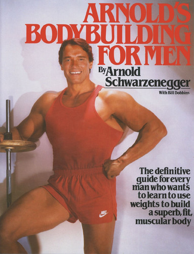 Arnold's Bodybuilding for Men book cover by Arnold Schwarzenegger