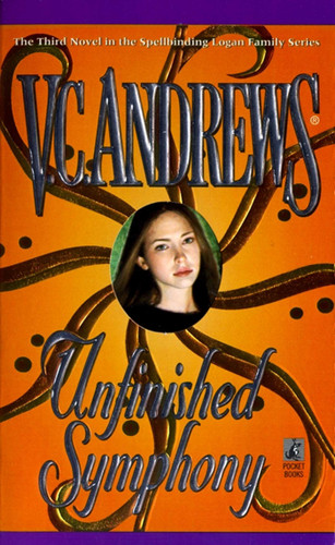 Unfinished Symphony (Logan) book cover by V.C. Andrews
