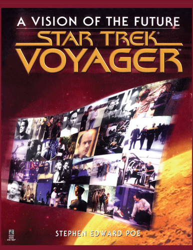 A Vision of the Future (Star Trek) book cover by Stephen Edward Poe