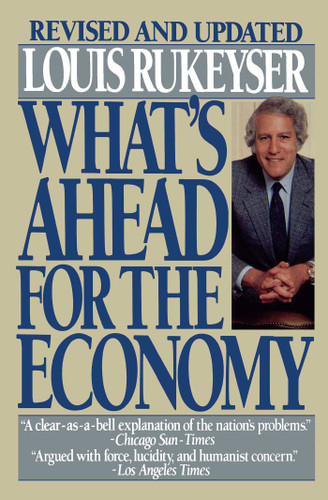 Whats Ahead Econmp book cover by Louis Rukeyser