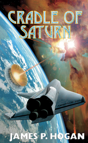 Cradle of Saturn book cover by James P. Hogan