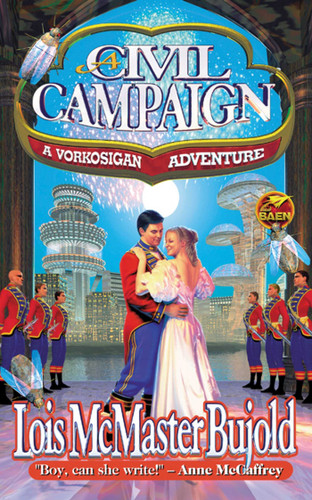 A Civil Campaign book cover by Lois McMaster Bujold