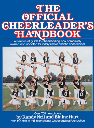 The Official Cheerleader's Handbook book cover by Randy Neil, Elaine Hart