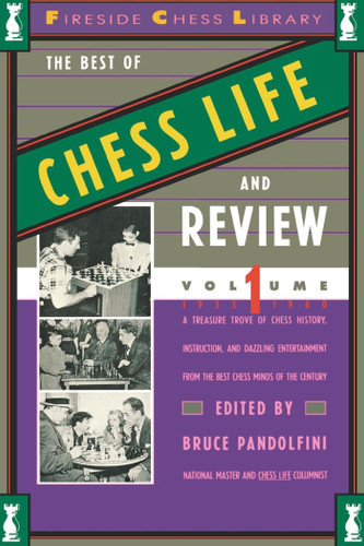 Best of Chess Life and Review, Volume 1 book cover by Bruce Pandolfini