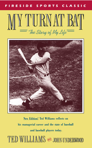 My Turn at Bat: The Story of My Life book cover by Ted Williams