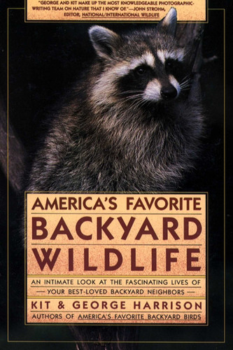 AMERICA'S FAVORITE BACKYARD WILDLIFE book cover by George Harrison, Kit Harrison