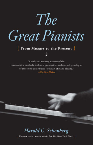 Great Pianists book cover by Harold C. Schonberg