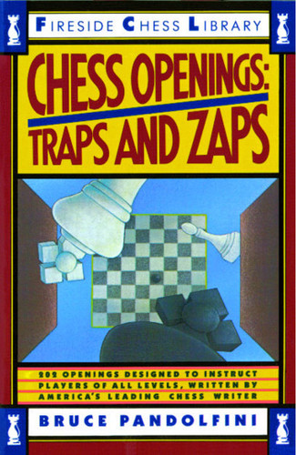 Chess Openings: Traps And Zaps book cover by Bruce Pandolfini