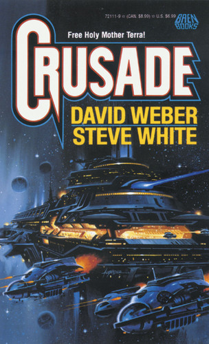 Crusade (Starfire) book cover by David Weber, Steve White