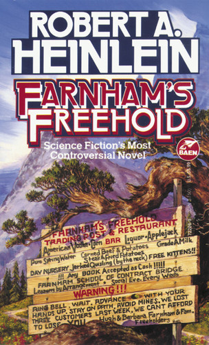 Farnham's Freehold book cover by Robert A. Heinlein