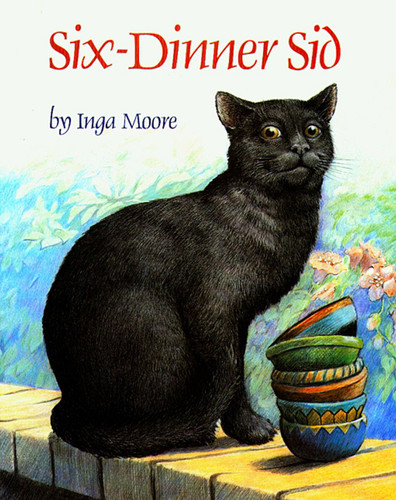 Six-Dinner Sid book cover by Inga Moore