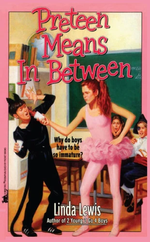Preteen Means Inbetween book cover by Linda Lewis