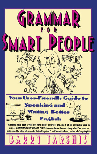Grammar for Smart People book cover by Barry Tarshis