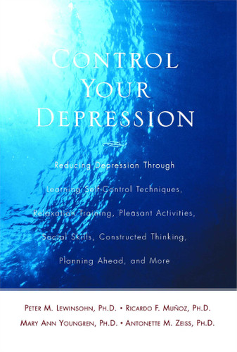 Control Your Depression, Rev'd Ed book cover by Peter Lewinsohn