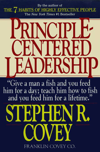 Principle Centered Leadership book cover by Stephen R. Covey