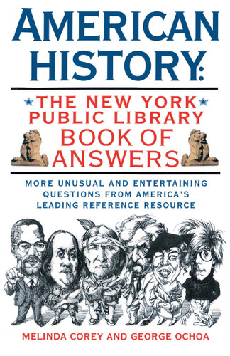 American History: The New York Public Library Book of Answers book cover by Melinda Corey