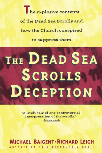 Dead Sea Scrolls Deception book cover by Michael Baigent