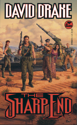 The Sharp End (BAEN) book cover by David Drake