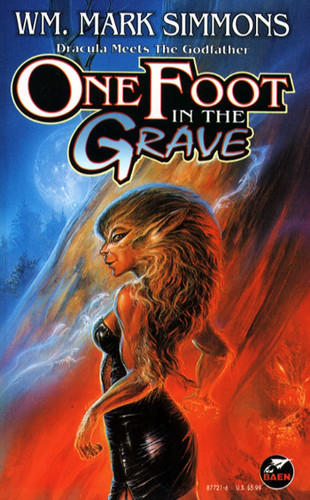 One Foot in the Grave book cover by Wm. Mark Simmons