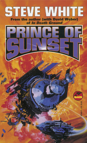 Prince of Sunset book cover by Steve White