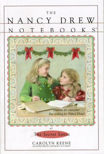 The Secret Santa (Nancy Drew Notebooks) book cover by Carolyn Keene