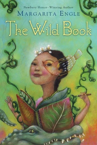 The Wild Book book cover by Margarita Engle