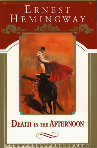 Death in the Afternoon book cover by Ernest Hemingway