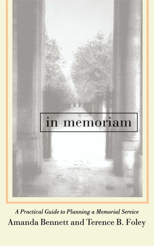 In Memoriam book cover by Terence Foley, Amanda Bennett