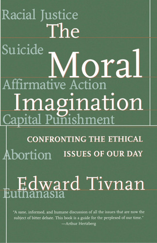 Moral Imagination: Confronting the Ethical Issues of Our Day book cover by Edward Tivnan