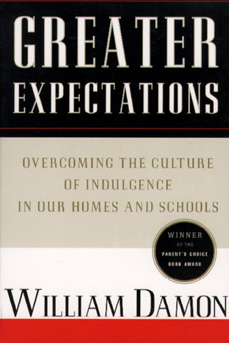 Greater Expectations: Nuturing Children's Natural Moral Growth book cover by William Damon