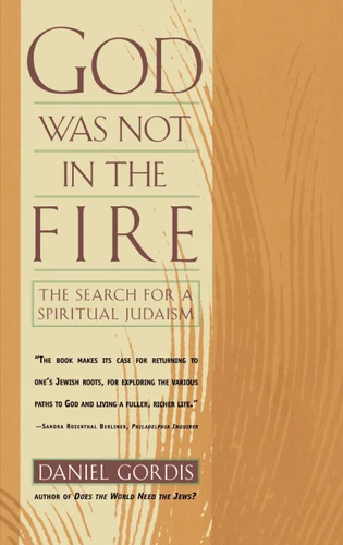 God Was Not in the Fire book cover by Daniel Gordis