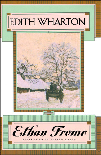 Ethan Frome book cover by Edith Wharton