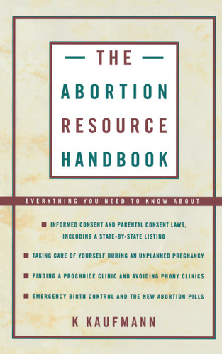The Abortion Resource Handbook book cover by K. Kaufmann