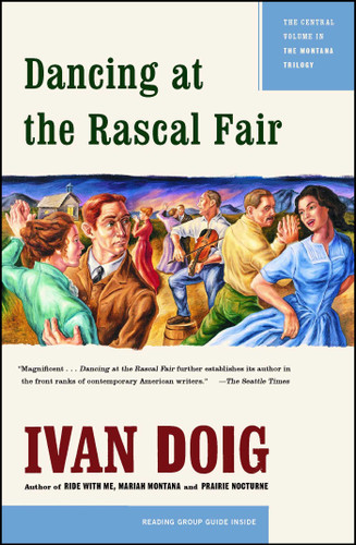 Dancing at the Rascal Fair book cover by Ivan Doig