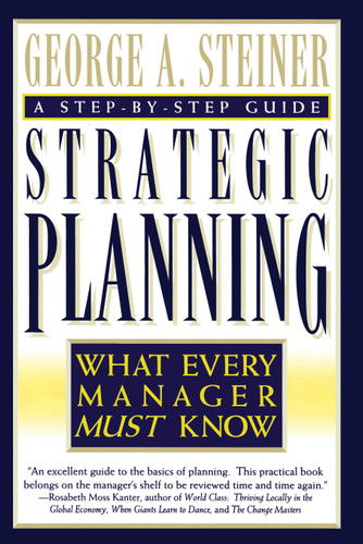 Strategic Planning book cover by George A. Steiner