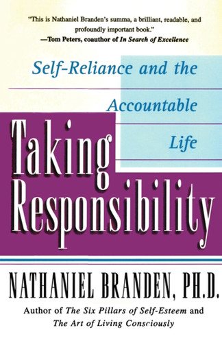 Taking Responsibility book cover by Nathaniel Branden