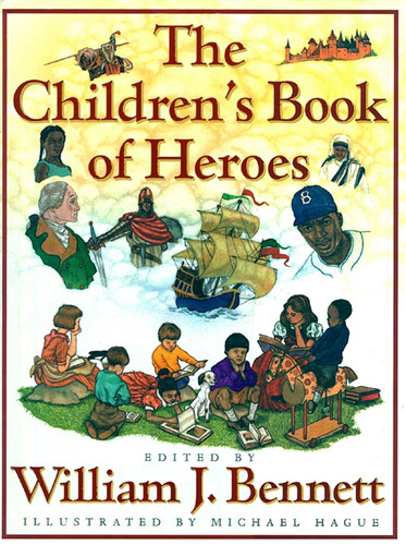 The Children's Book of Heroes book cover by 
