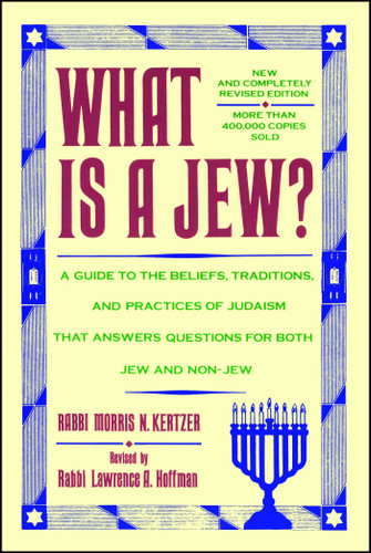 What is a Jew book cover by Morris N. Kertzer