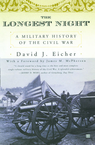 The Longest Night: A Military History of the Civil War book cover by David J Eicher