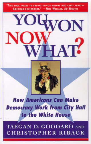 You Won--Now What?: How Americans Can Make Democracy Work from City Hall to the White House book cover by Christopher Riback, Taegan D. Goddard